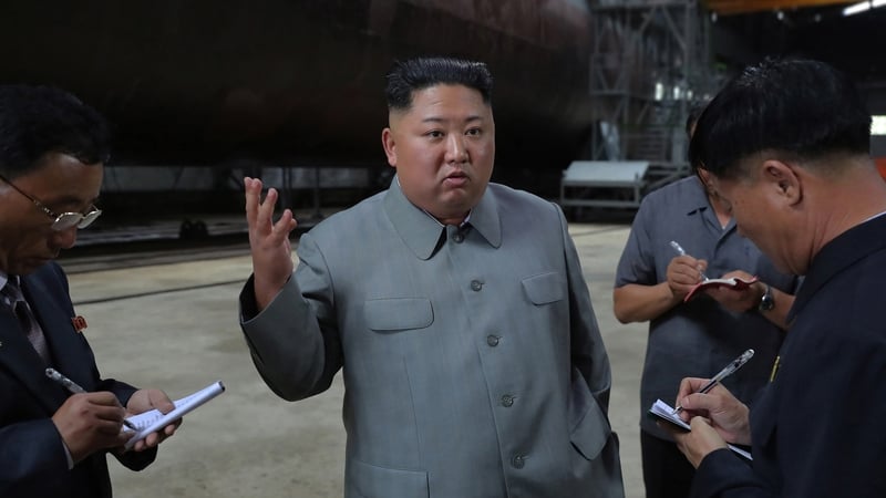 North Korean leader Kim Jong Un personally watched the test-fire of two short-range ballistic missiles