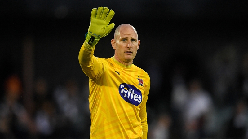 Gary Rogers entered the record books at Oriel Park