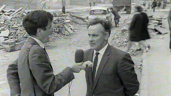 Pat Sweeney interviews Paddy Doherty in the Bogside, Derry (1 September 1969)