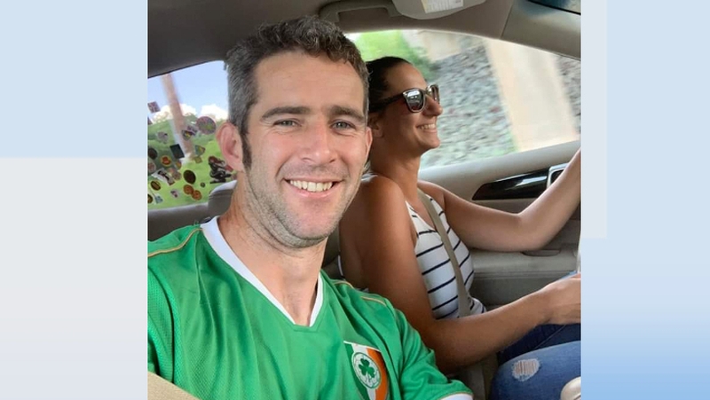 Keith Byrne, pictured following his release, with his wife Keren