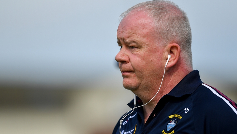 Joe Quaid on the sideline for Westmeath