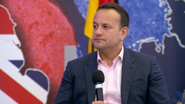 Leo Varadkar said he looked forward to meeting Boris Johnson