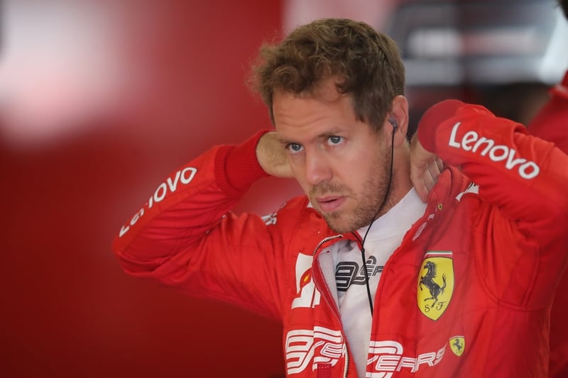 Sebastian Vettel is struggling to enjoy life at Ferrari