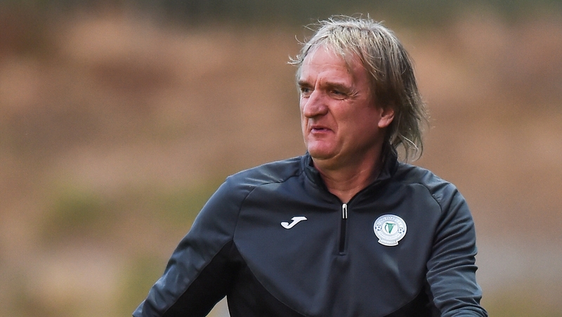 Harps manager Ollie Horgan