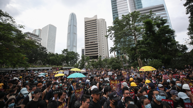 Beijing has issued increasingly shrill condemnations in the last two weeks, but has left it to the city's government to deal with the situation