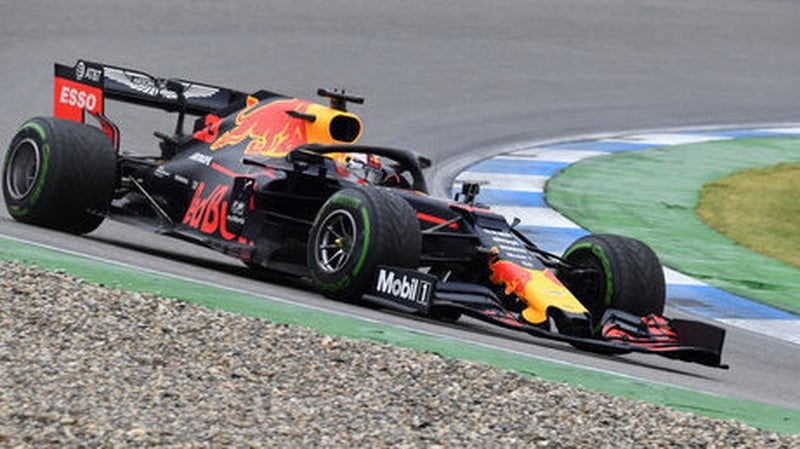 Verstappen stopped five times during the race