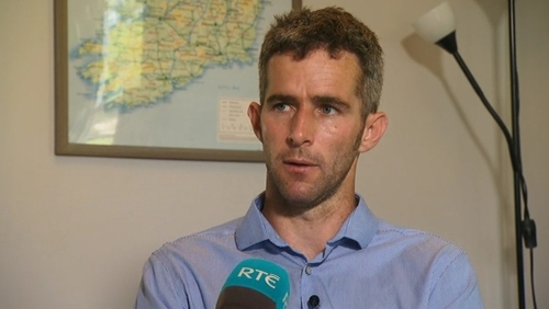Keith Byrne was arrested in July by immigration officers while he was on his way to work in Philadelphia