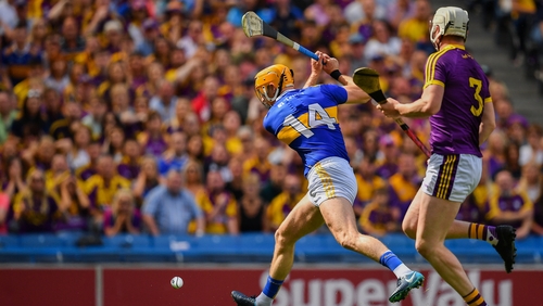 Callanan winds up to score his goal against Wexford