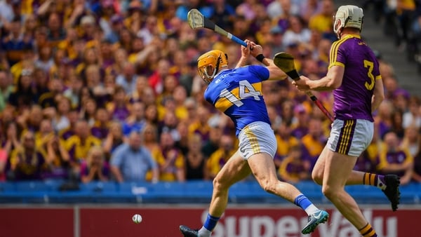 Callanan winds up to score his goal against Wexford