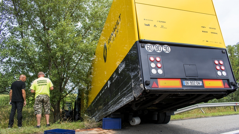 The crash happened in Hungary