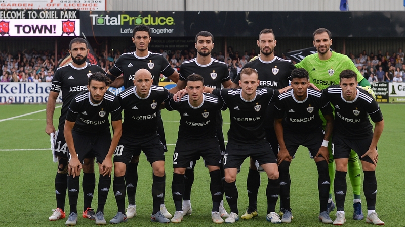 Qarabag drew 1-1 in Dundalk