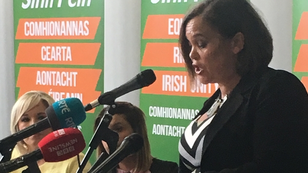 Mary Lou McDonald said many in NI are open to discussing Irish unity