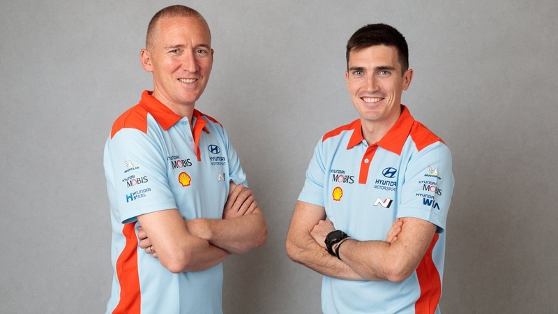 Paul Nagle, left, and Craig Breen