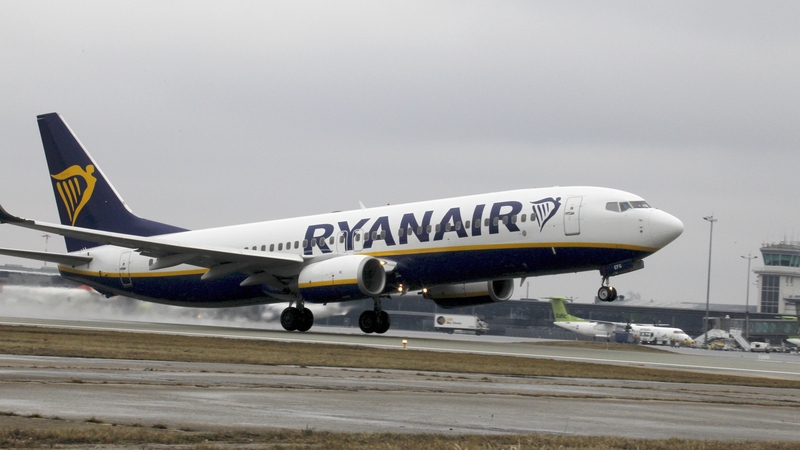 Ryanair said Boeing is carrying out repairs on behalf of the airline