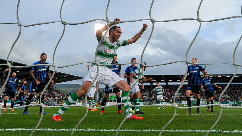Shamrock Rovers travel to Cyprus with a 2-1 lead from the first leg