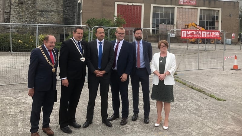 The Taoiseach was in Kilkenny to launch the Abbey Quarter project