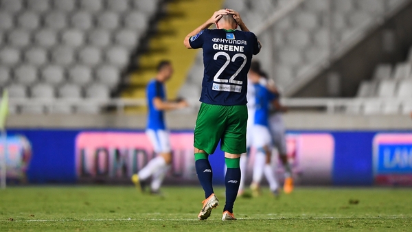 Aaron Greene's goal wasn't enough for the Dubliners