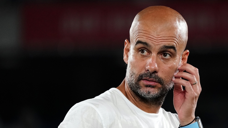 Manchester City manager Pep Guardiola