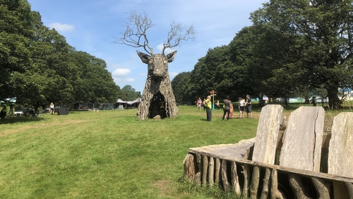 Many people travelling to the event complained of major delays on the country roads leading to Curraghmore