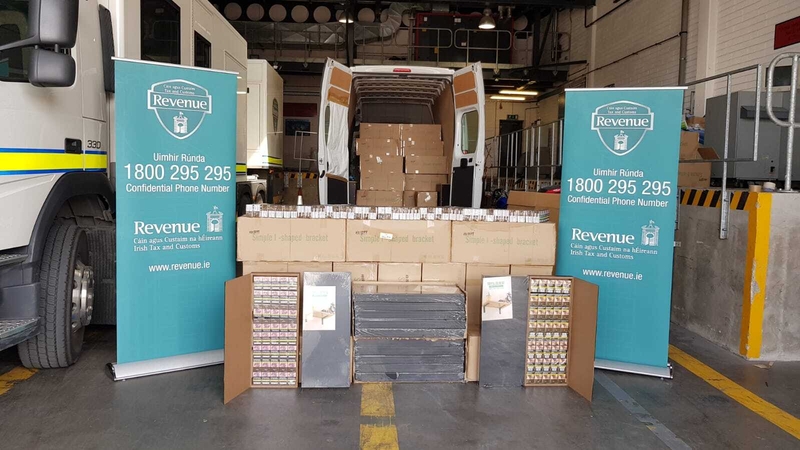 The shipment originated from China and arrived in Dublin Port from Rotterdam