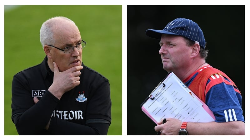 Gray and Ricken (r) go head to head this afternoon at Portlaoise