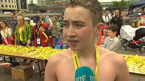 Mark Hanley finished ahead of hundreds of competitors