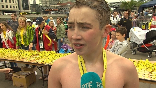 Mark Hanley finished ahead of hundreds of competitors