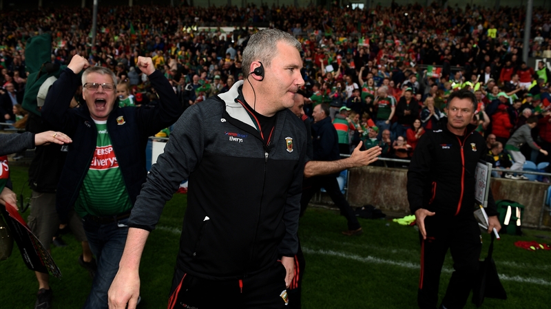 Happy man: Mayo manager James Horan