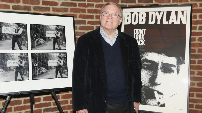D.A. Pennebaker at a the New York screening and Q&A of Don't Look Back in May 2016