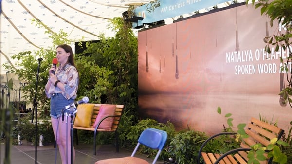 Watch: Poet Natalya O'Flaherty at All Together Now