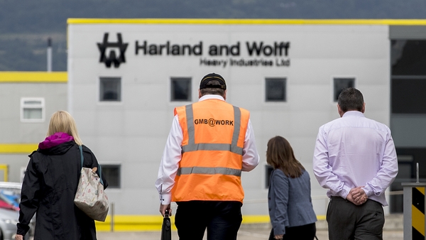 Harland and Wolff employed more than 30,000 people during Belfast's industrial heyday