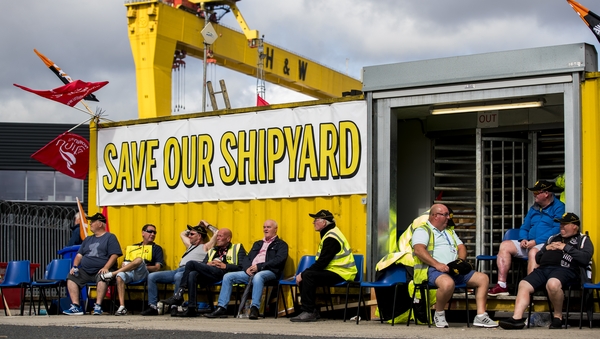 Workers have vowed to continue their occupation of the shipyard