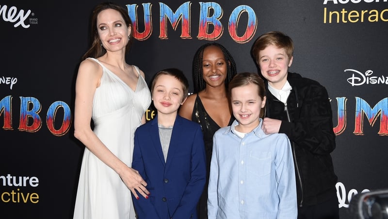 Jolie: "I know parents across the country are challenged with homeschool and maybe that's more a challenge for the parents than the children."