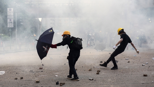 Although largely peaceful, there has been spates of heavy violence at the protests