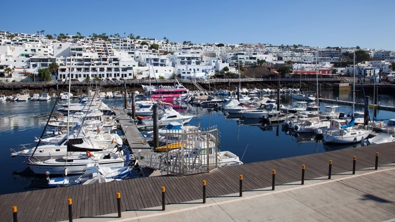 Emergency services in Puerto del Carmen were called to the incident yesterday morning