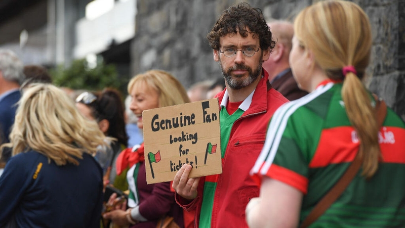 Mayo and Dublin supporters have been left scrambling for tickets for the All-Ireland football semi-final