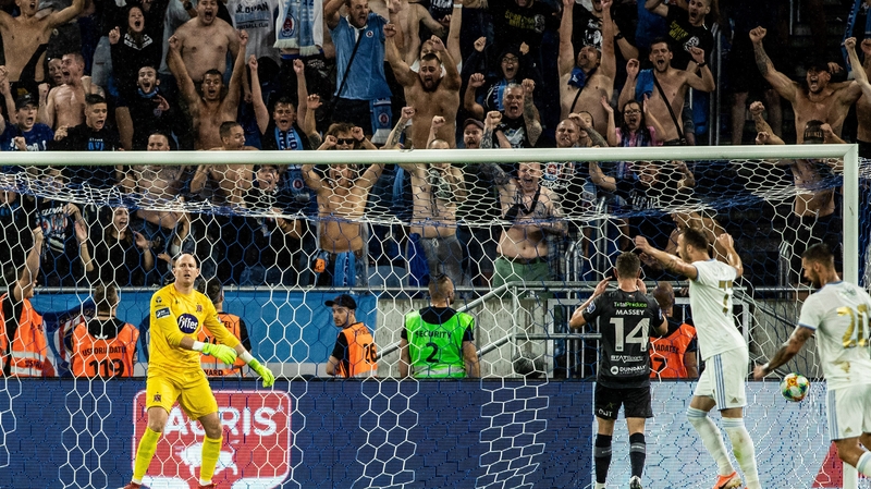 Gary Rogers couldn't stop David Holman from converting a late winner