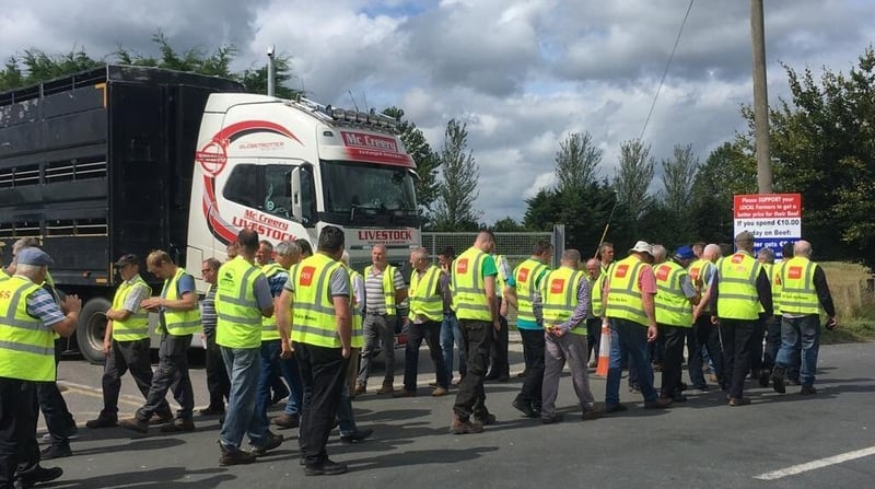 The end of all meat plant blockades was part of the deal made between farm groups and the meat industry