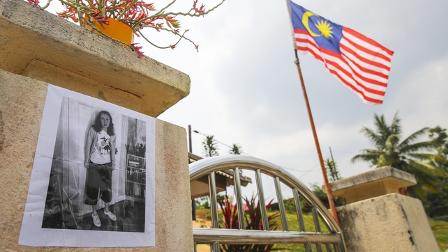 Missing persons posters have been put up in the area as part of the appeal for information