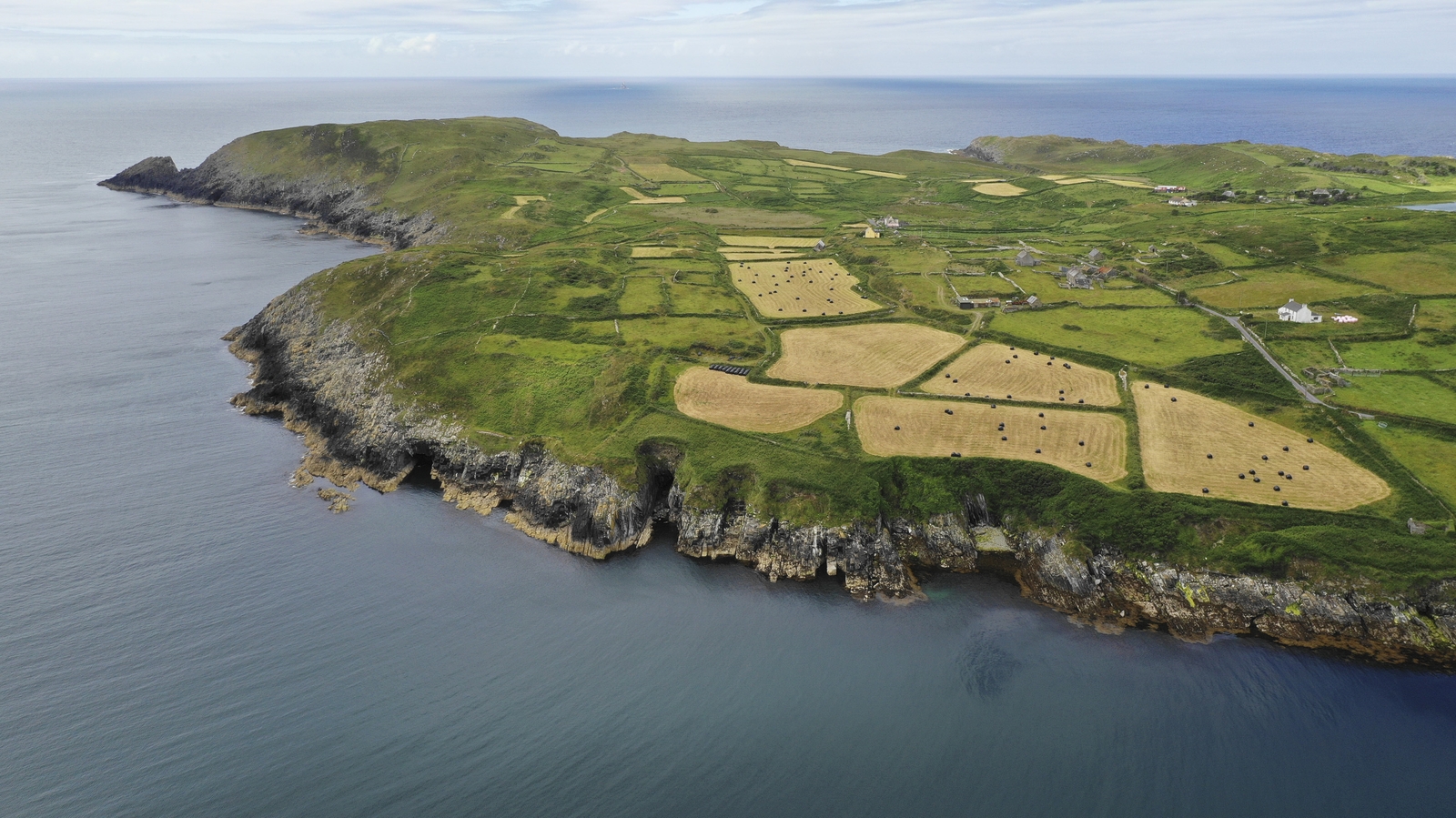 A bird's eye view of Cape Clear, Co Cork (Pic: Leon Giblin Photography)