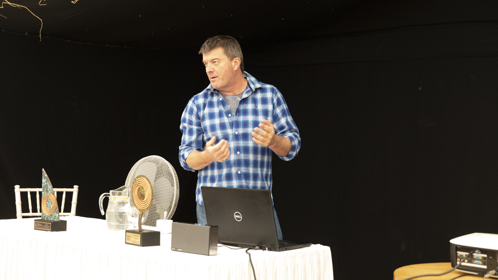 Máirtín Ó Méalóid of the Cape Clear development co-op (Pic: Leon Giblin Photography)