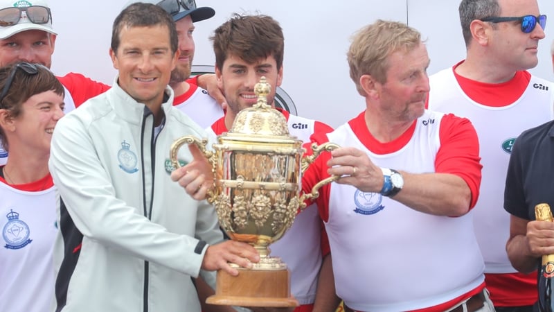 Former taoiseach Enda Kenny was a member of Bear Grylls team in the race