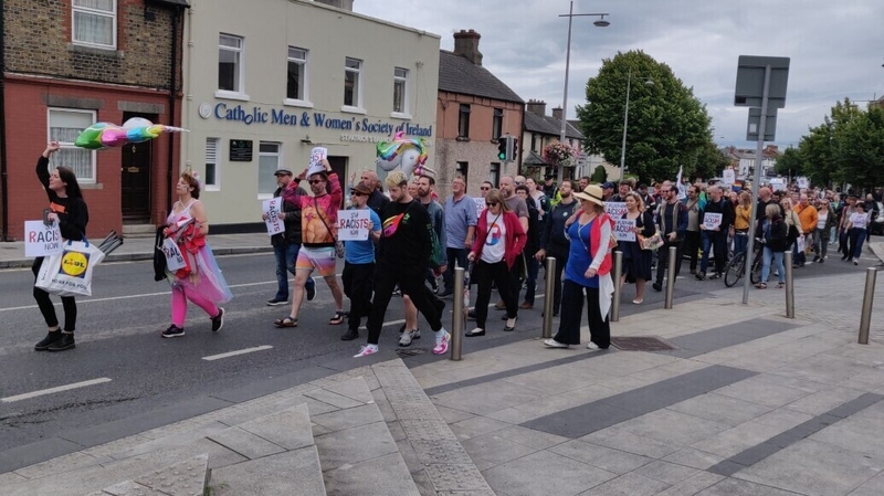 The protest was organised by the Speakers Unicorner group