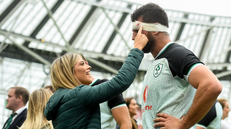Jean Kleyn won his first cap for Ireland against Italy