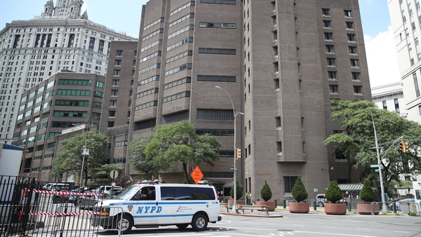 Manhattan Correctional Center where Jeffrey Epstein was found dead on 10 August