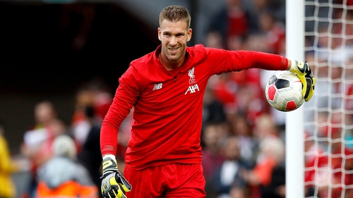 Liverpool goalkeeper Adrian