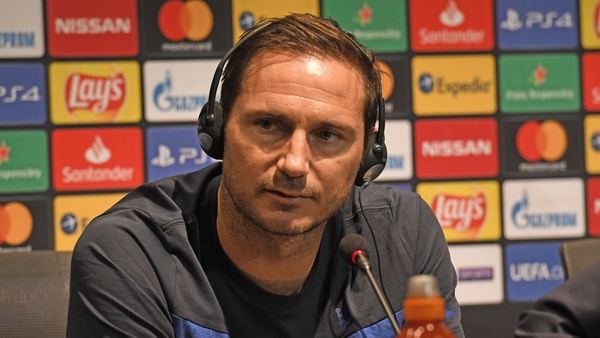 Lampard is remaining optimistic despite the 4-0 defeat to Manchester United.