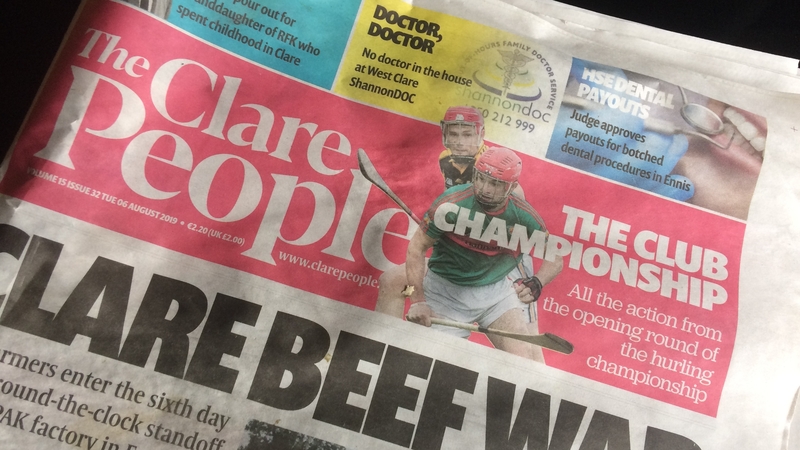 The Clare People was published weekly since 2005