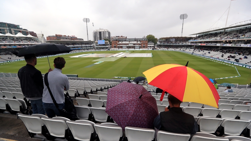 Play looks to be unlikely at Lord's today