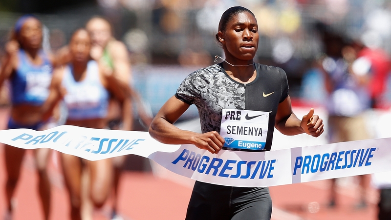 Caster Semenya: "I think it comes more into the international stage when you see your own rivals come with this... what can I call it... these rude responses in terms of me competing against them."